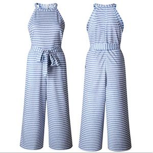 Stripped Jumpsuit Romper